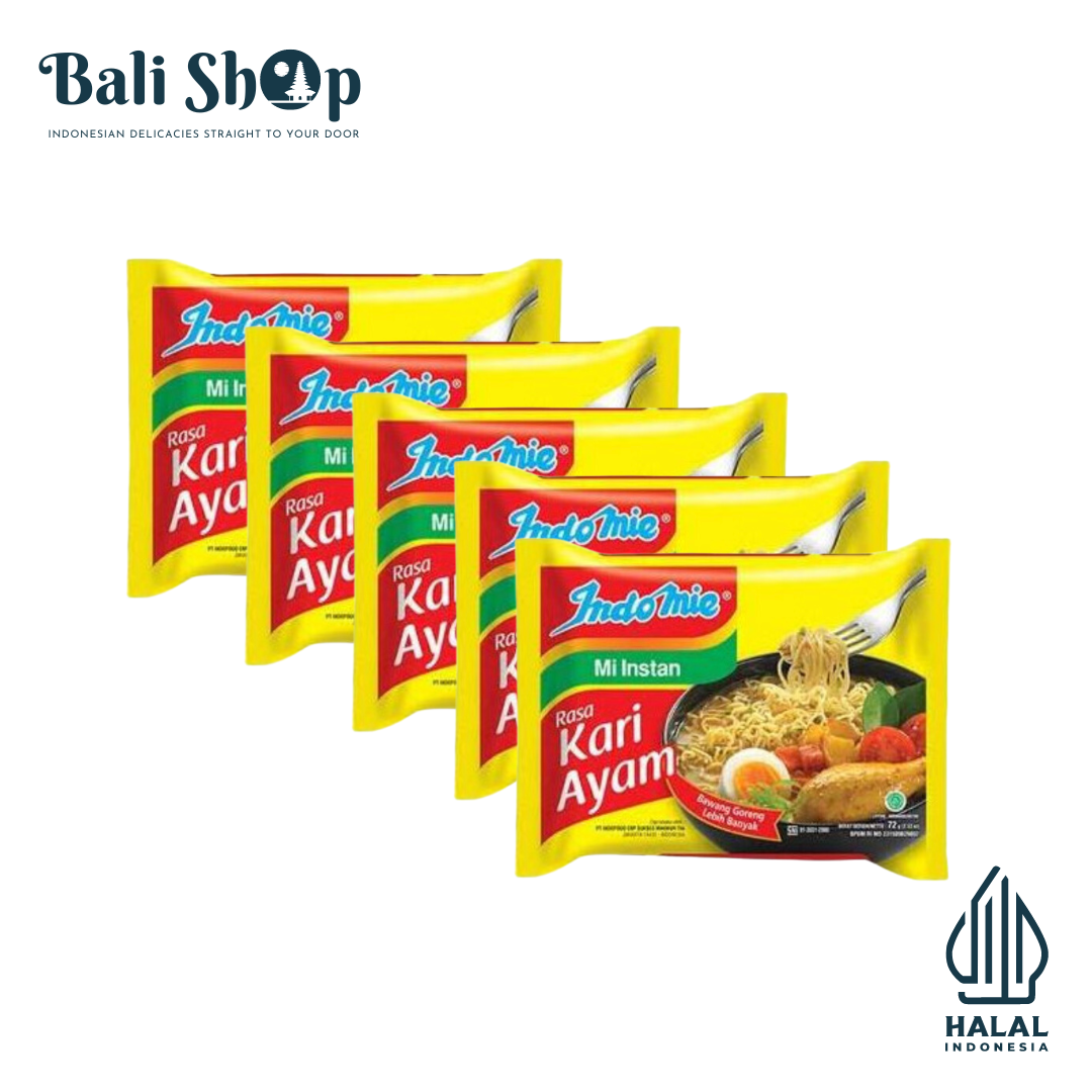 Indomie Kari Ayam LOKAL 5pcs