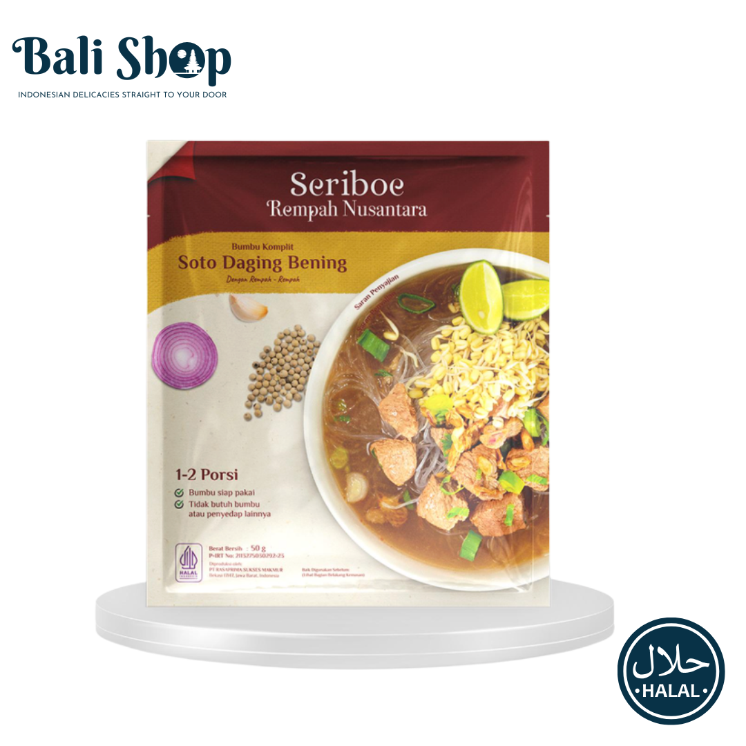 Seriboe Rempah Nusantara - SOTO DAGING BENING