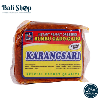 Best before 10 DEC 2025 || Bumbu Gado-Gado Karangsari PEDAS 180gr