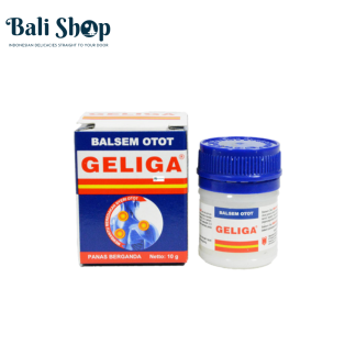 Balsem Otot Geliga 10gr - Pereda Nyeri Otot, Keseleo, Pegal-pegal