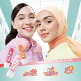 WARDAH Lip Balm Hydrabalm SPF 15 Petrolatum Murni
